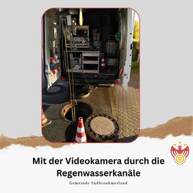 Mit der Videokamera durch die Regenwasserkanäle