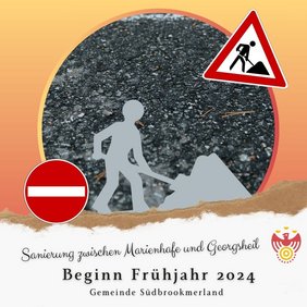 Sanierung zwischen Marienhafe und Georgsheil