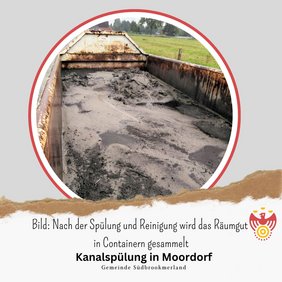 Kanalspülung in Moordorf