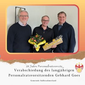 Verabschiedung von Gebhard Goes