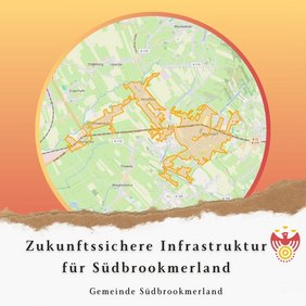 Karte Südbrookmerland