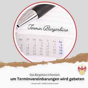 Ein Stift und ein Kalender